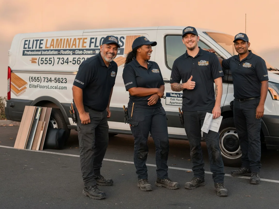 Laminate flooring installation company in Marshall, AR